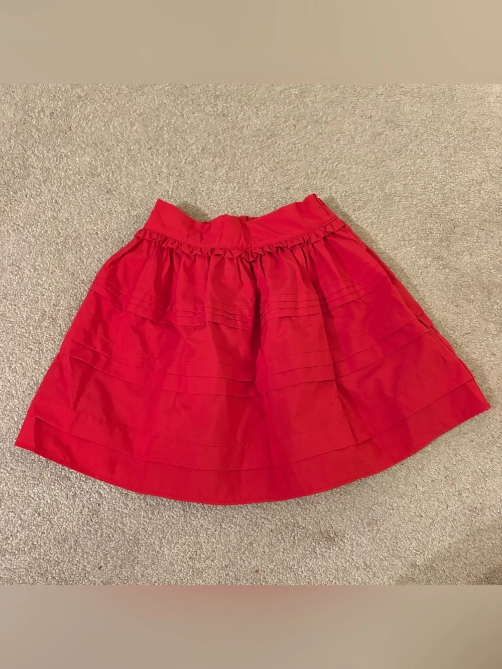 OshKosh B'gosh Bright Red Skirt size 6x